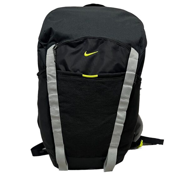 Nike Other - Nike Hiking School Backpack Black Silver Green Bag Padded DJ9677 010 NEW